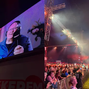 Tukker FM Henk Wijngaard live in de tent